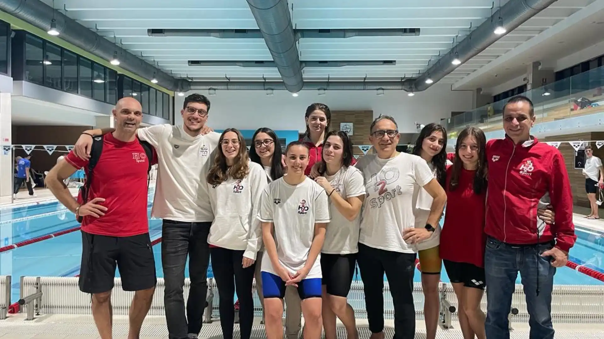 Coppa Brema a tinte biancorosse. La squadra femminile dell’H20 Sport è senza rivali.